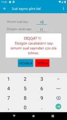 Yarımillik və İllik hesablama android App screenshot 2