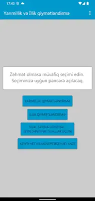 Yarımillik və İllik hesablama android App screenshot 7